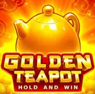 Golden Tea Pot slot with a shining teapot overflowing with coins