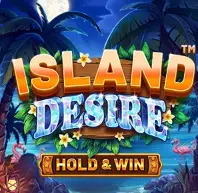 Island Desire tropical slot with a paradise island scene
