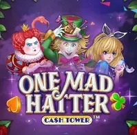 One Mad Hatter slot with a Wonderland hatter character