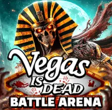 Vegas Is Dead Battle Arena slot with a zombie pharaoh in Las Vegas