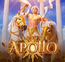 Rise of Apollo slot with Apollo on a chariot pulled by white horses