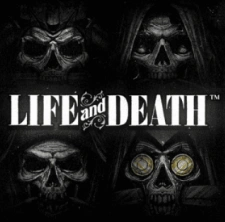 Life and Death gothic slot with four detailed skulls