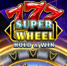 Super Weel slot with a spinning prize wheel of coins